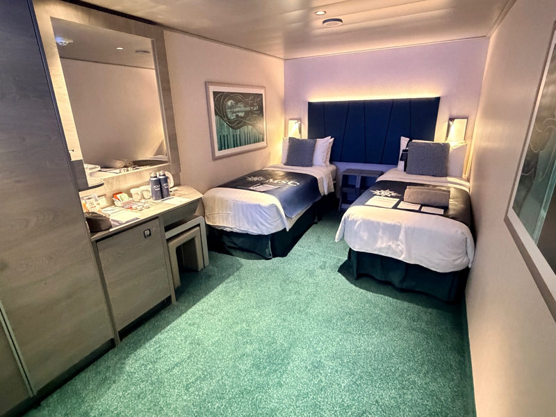 Inside cabin on MSC Virtuosa