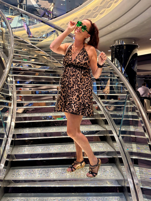 The dress that made me not pregnant. I won't be wearing it again.