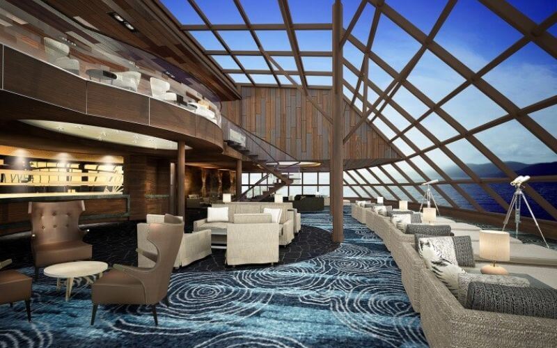 The Haven Lounge on Norwegian Bliss