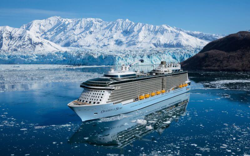 ovation of the seas cruise ship in Alaska