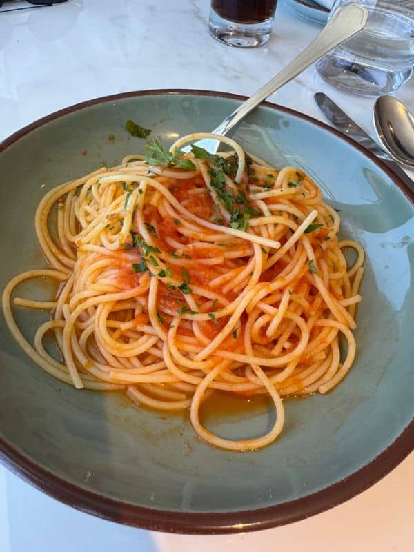 plain pasta
