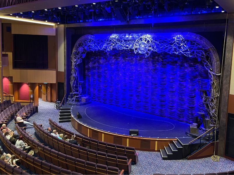 quiet theatre on a ship