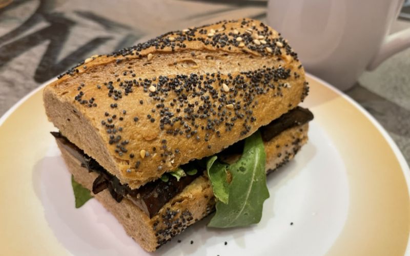 A delicious sandwich on Anthem of the Seas