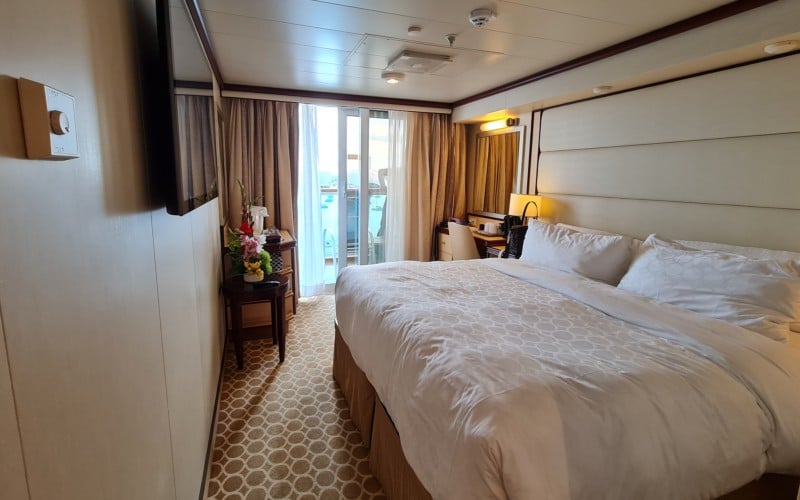 Balcony room on Regal Princess