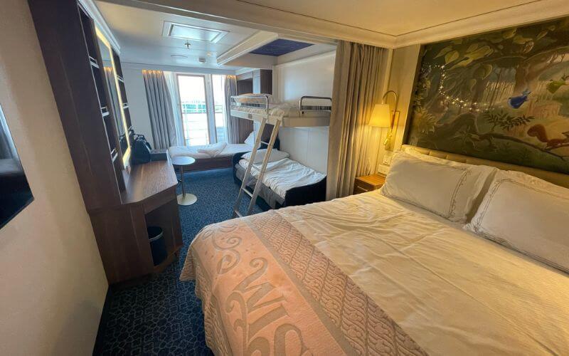 5 person stateroom on Disney Wish