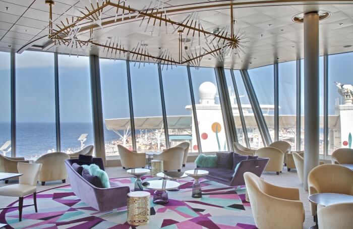 Suite Lounge with its overlooking view