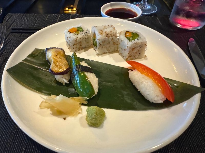 Sushi in HAL speaicalty restaurant