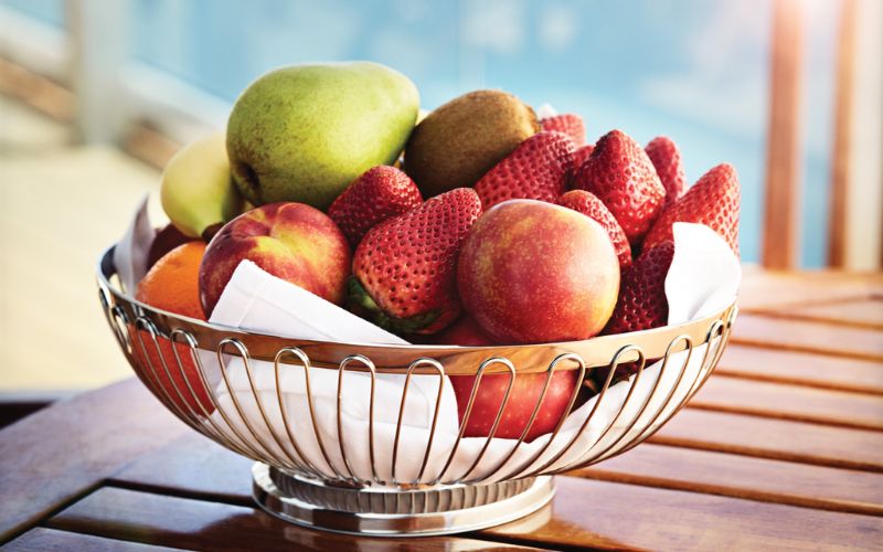 Variety of fruits