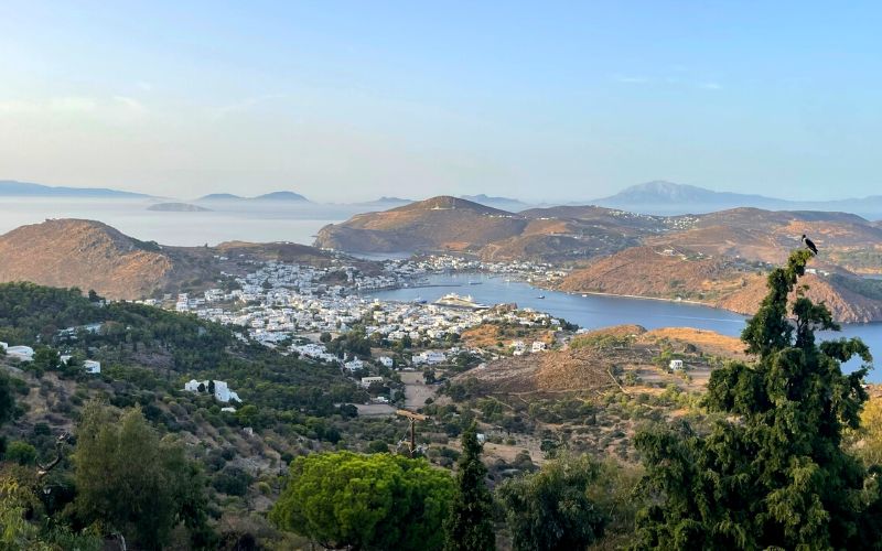 lovely view of the Patmos Island