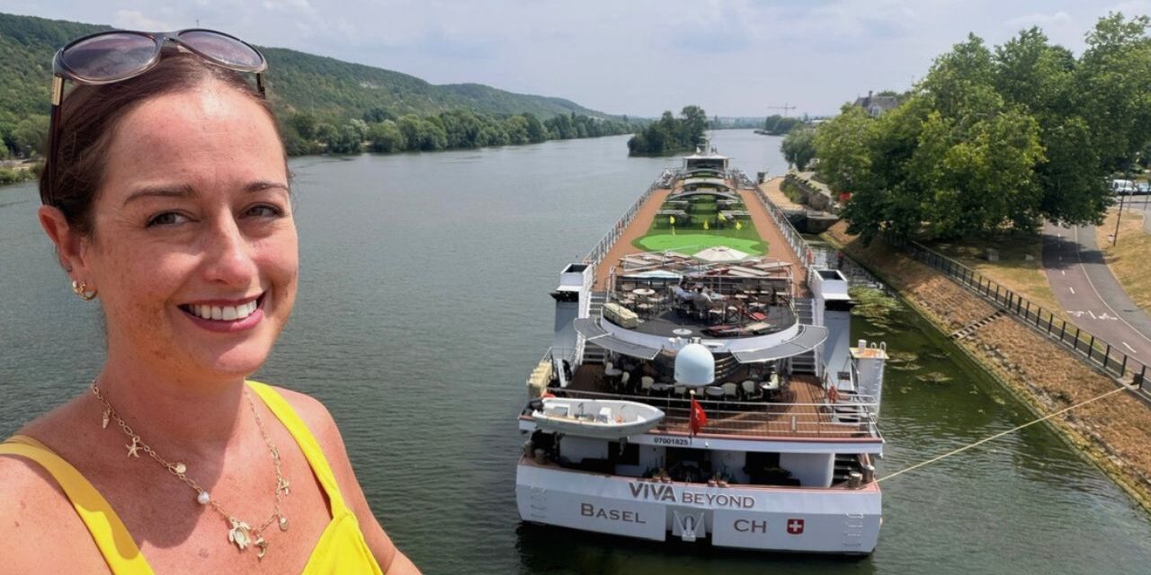 Cruise Mummy with Viva Beyond river cruise ship