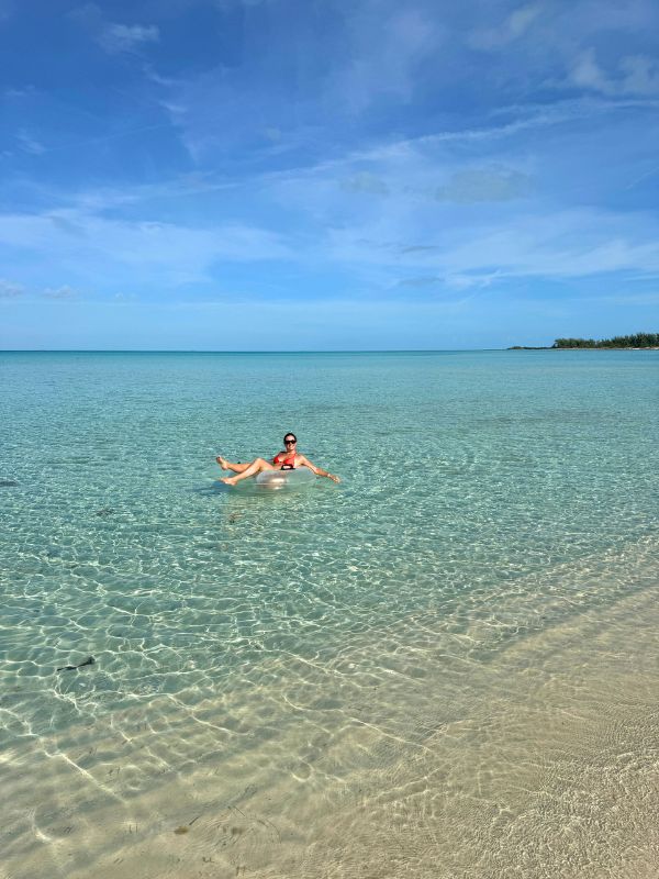 Calm seas at Castaway Cay
