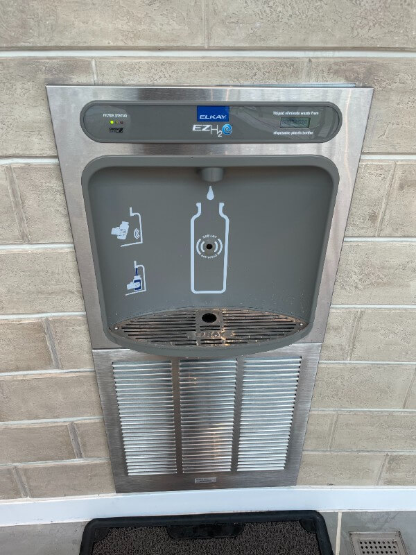 water machine on a cruise ship