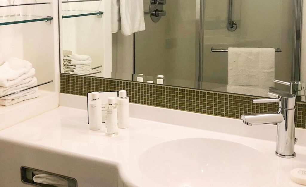 White Company toiletries on P&O